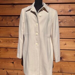 Apostrophe Cream Trench Coat for Women
